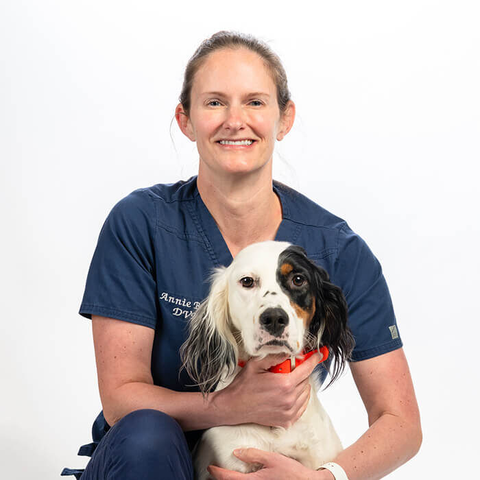 Dr Annie Biele With Dog